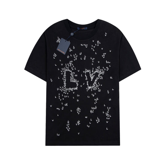 LV Stitched Full-Framed T-Shirt